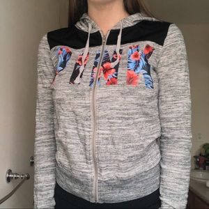 PINK zip up sweatshirt